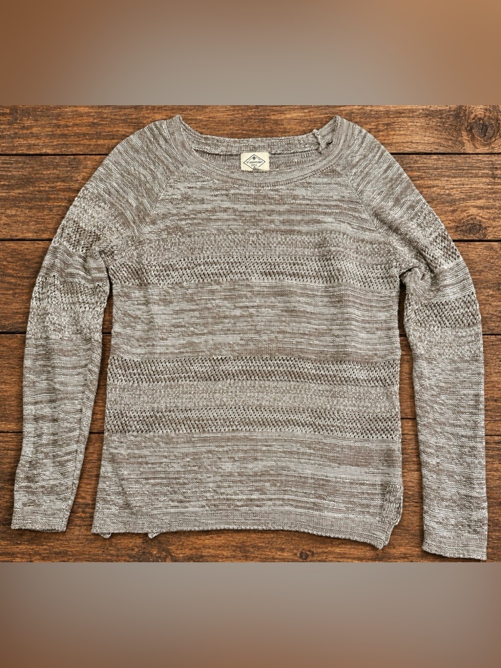 St. John’s Bay Women’s Large Y2K-Inspired Textured Knit Sweater